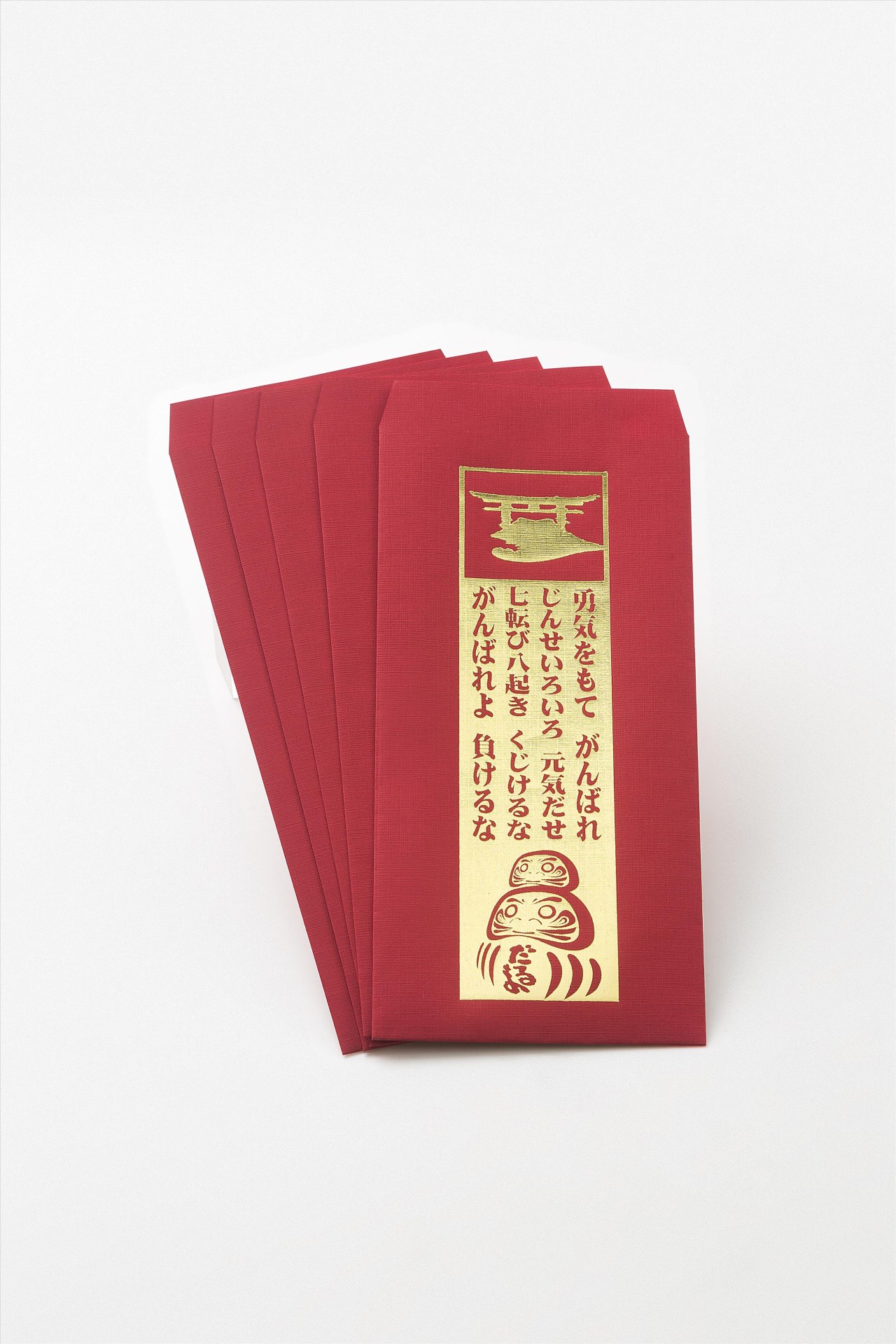 祈福達摩紅包袋(5入，2款)