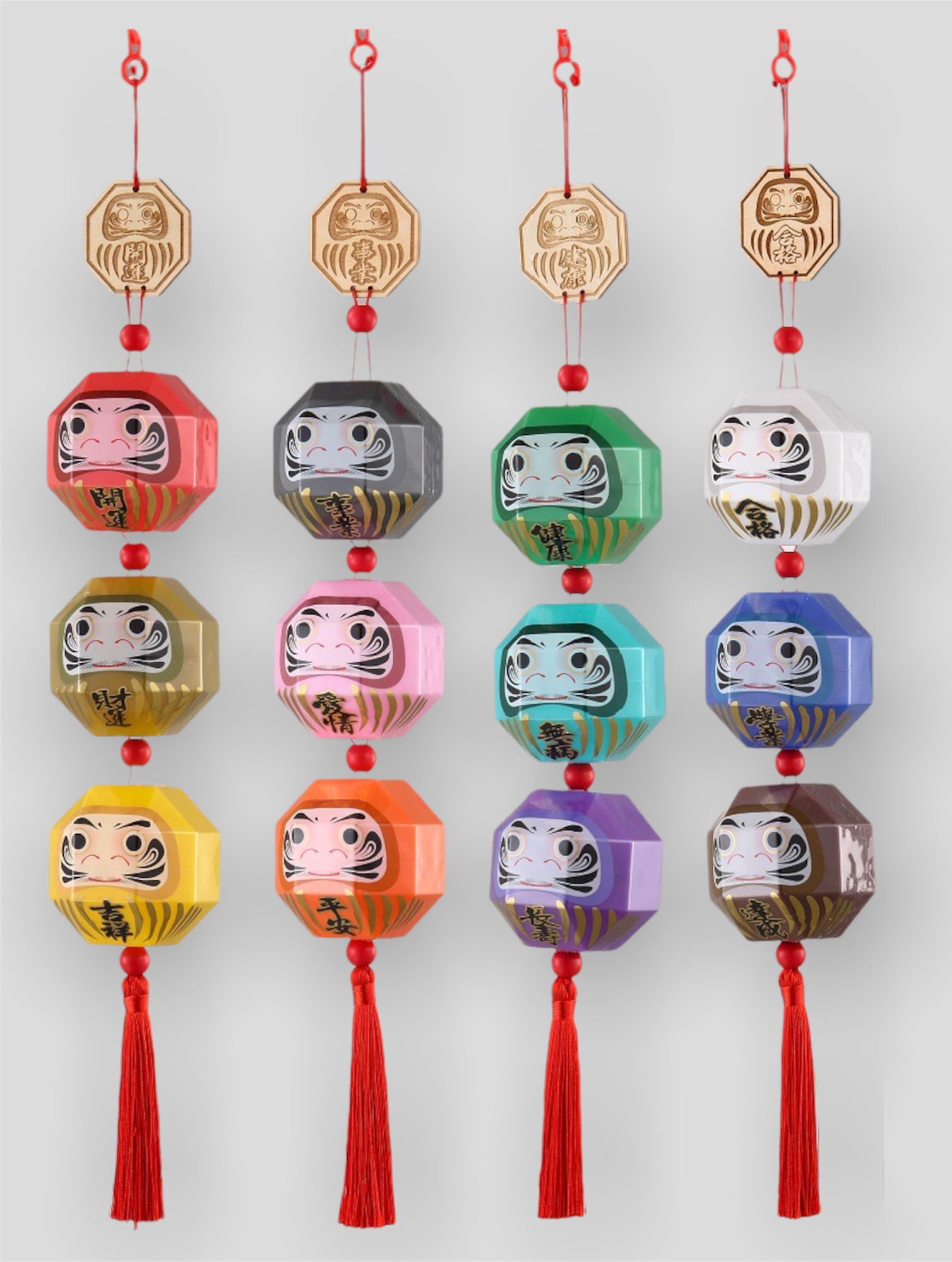 #限量#祈福達摩小燈串禮盒/串組（12入）